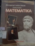 MENGENAL LEBIH DEKAT ILMUWAN MATEMATIKA